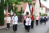 Fronleichnamsprozession in Weyher