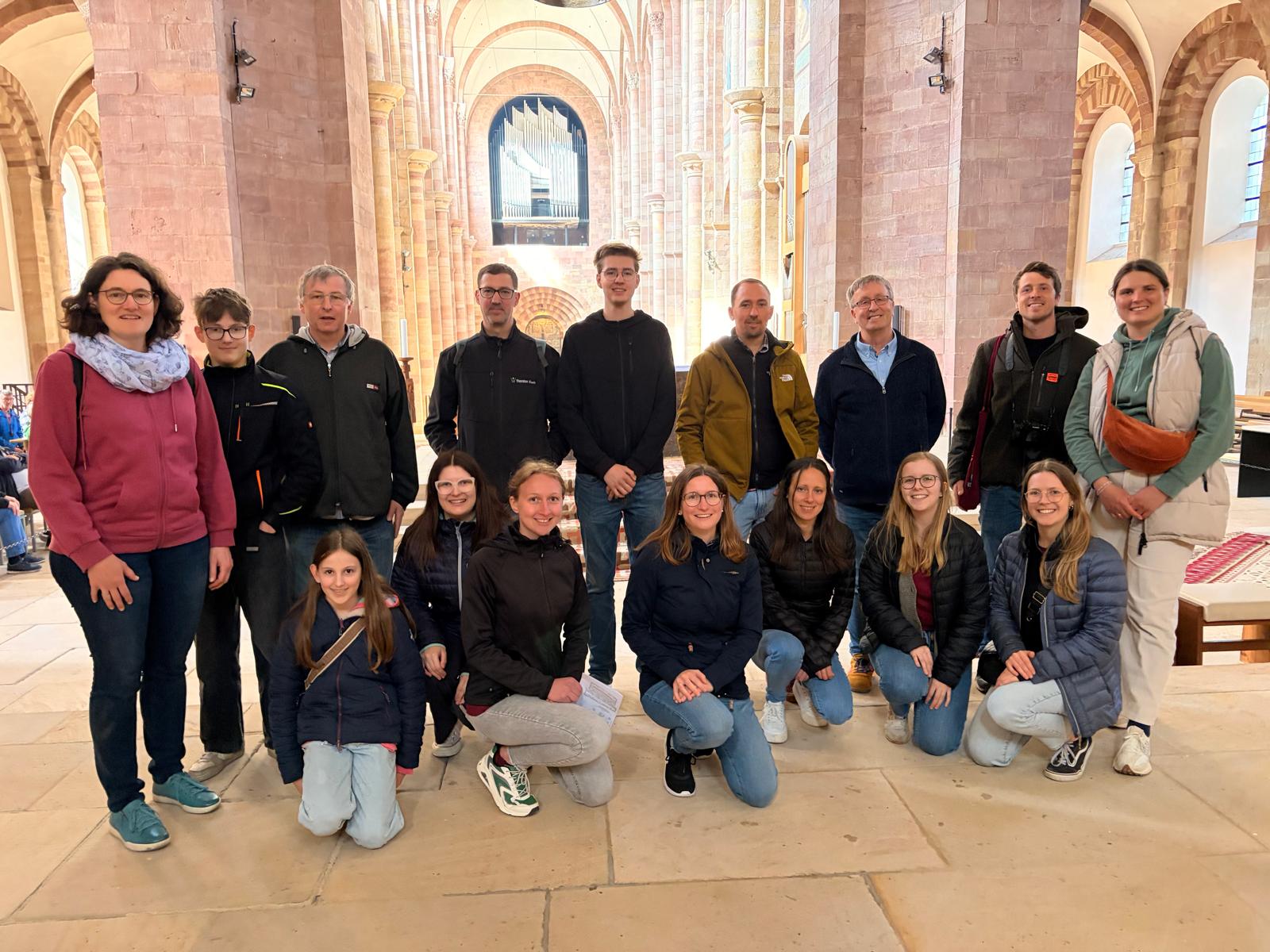 Jungwinzer-Ausflug nach Speyer