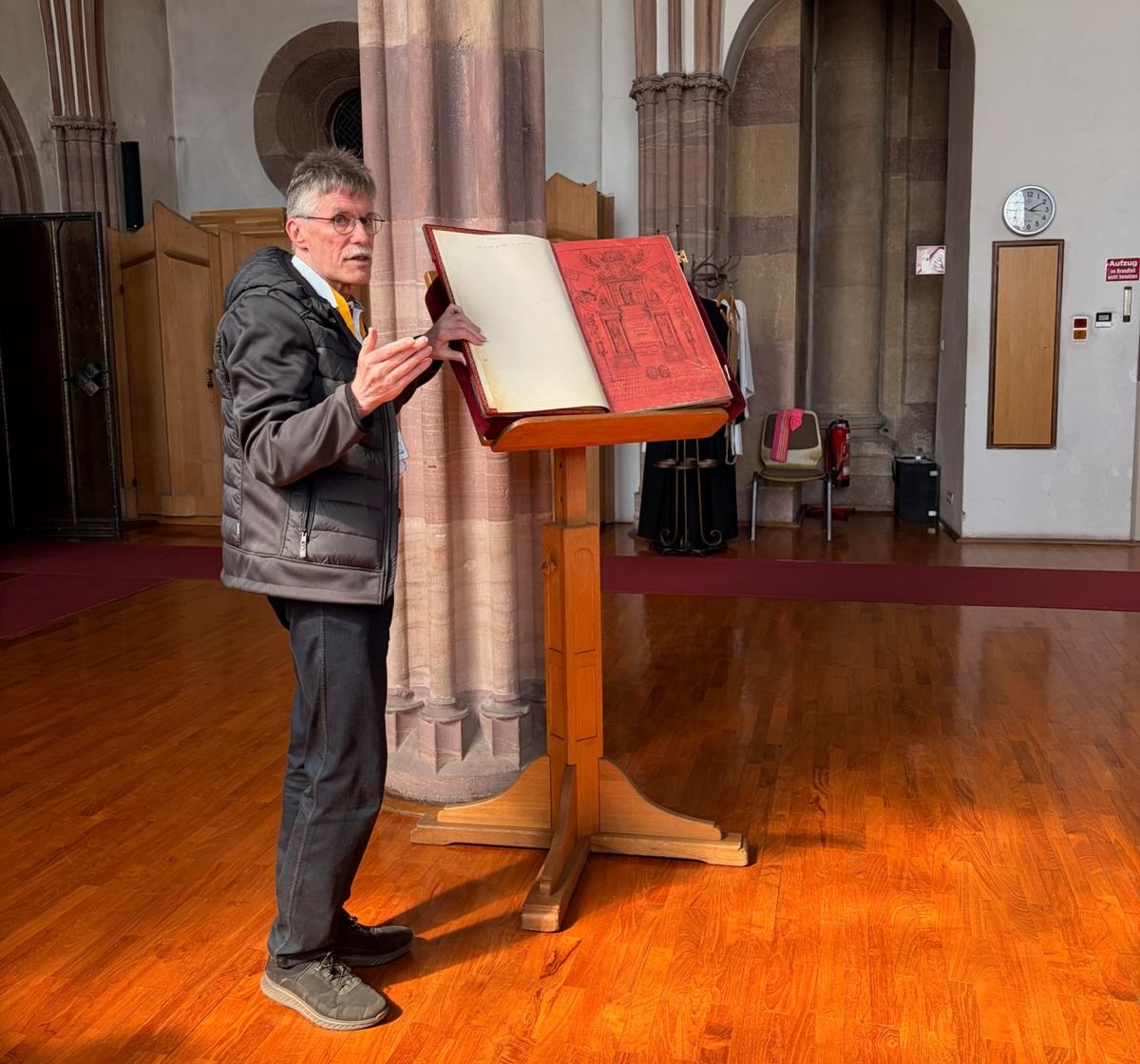 Jungwinzer Ausflug nach Speyer mit Domkapitular Hundemer