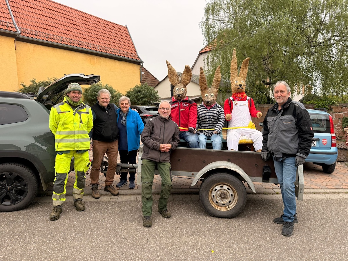 Osterhasen Abbau