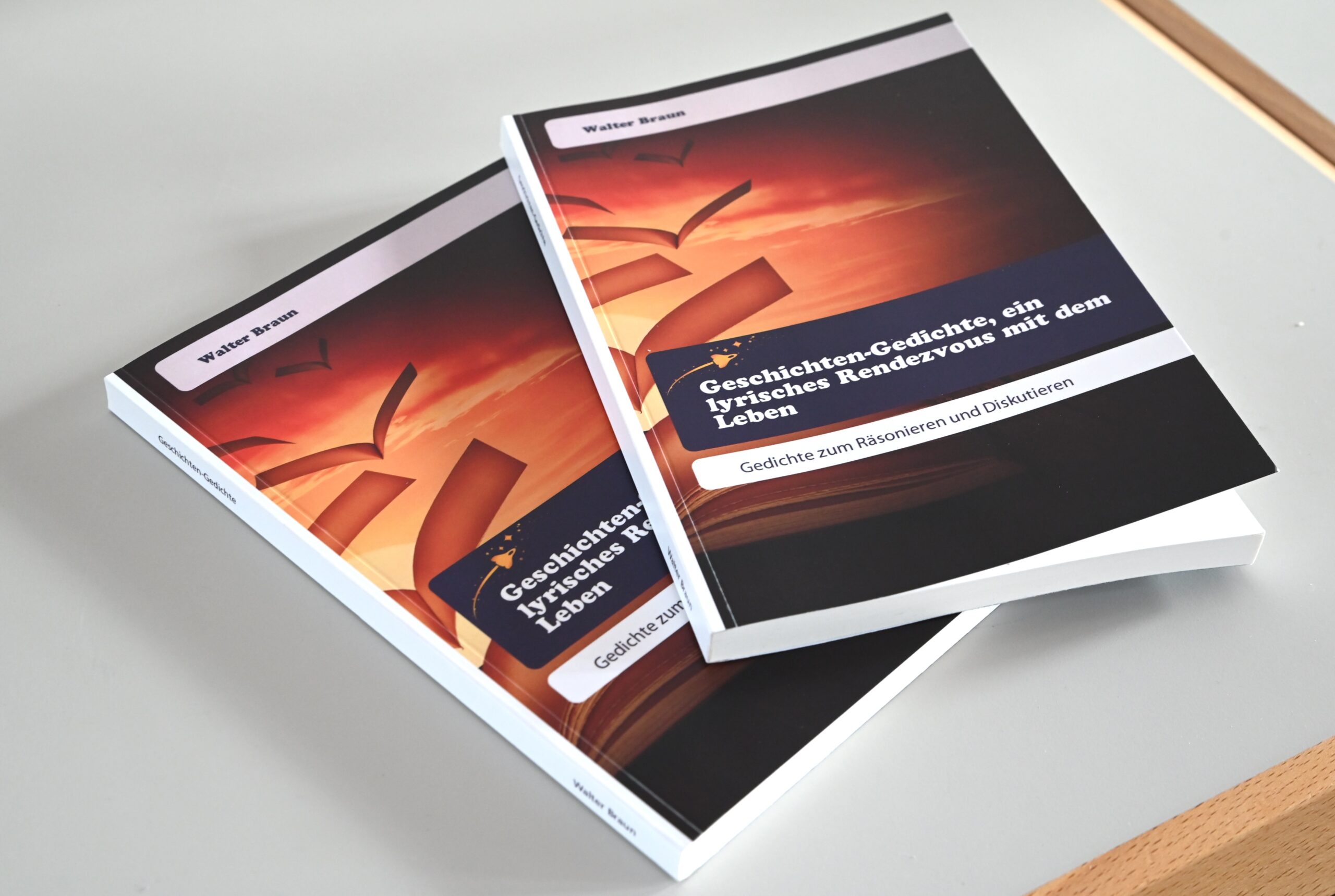 Gedichtsband Walter Braun